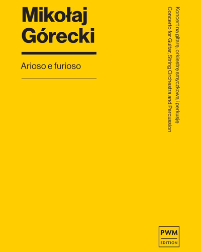 Arioso e furioso — Mikołaj Górecki