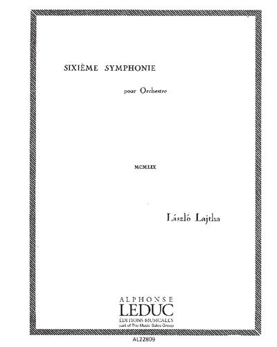 Symphony No. 6, op. 61 — László Lajtha