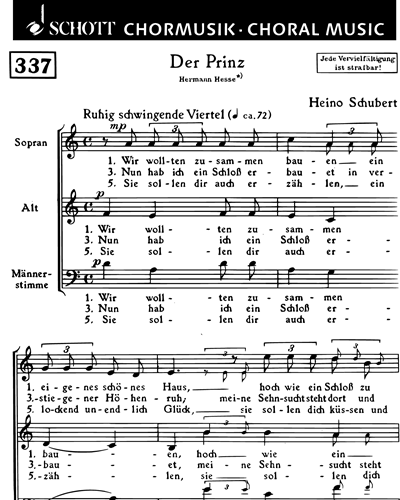 Der Prinz — Heino Schubert