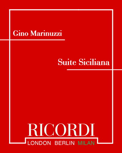 Suite Siciliana — Gino Marinuzzi