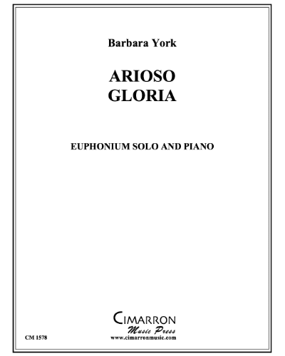 Arioso Gloria ('Gloria in excelsis Deo, et in terra pax') — Barbara York