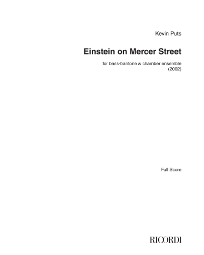 Einstein on Mercer Street — Kevin Puts