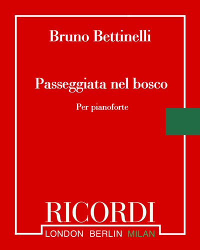 Passeggiata nel bosco (No. 1 from 'Suite agreste') — Bruno Bettinelli