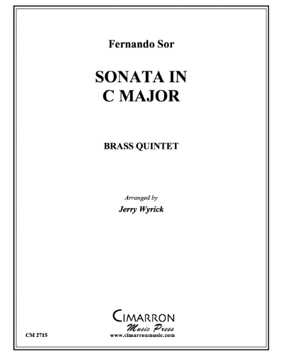 Sonata in C major — 费尔南多·索尔