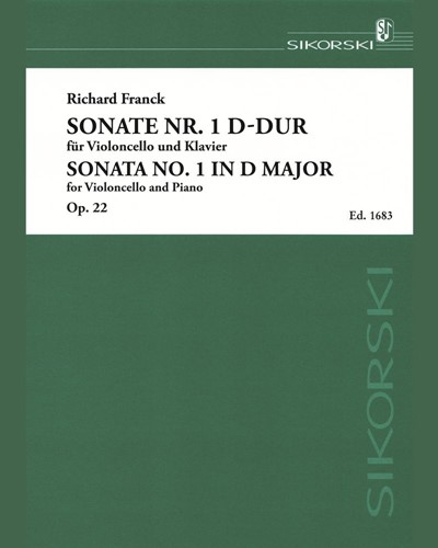 Sonata No. 1 in D major, op. 22 — Richard Franck