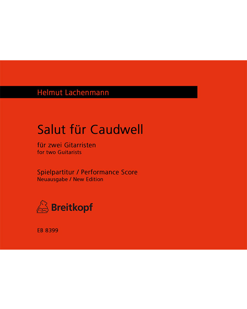 Salut für Caudwell — 赫尔穆特·拉亨曼
