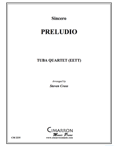 Preludio for Tuba Quartet — Dino Sincero