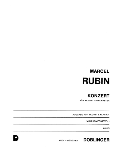 Konzert — Marcel Rubin