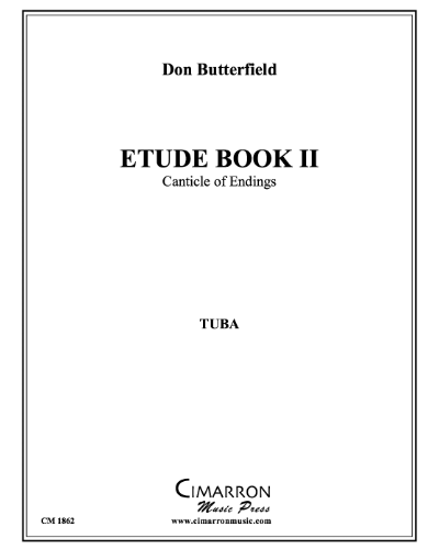Etude Book No. 2 — Butterfield, Don