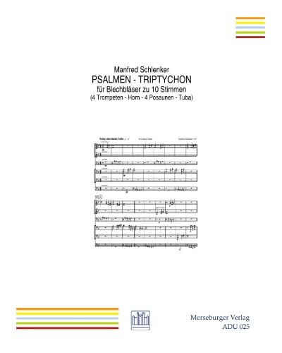 Psalmen Triptychon — Manfred Schlenker
