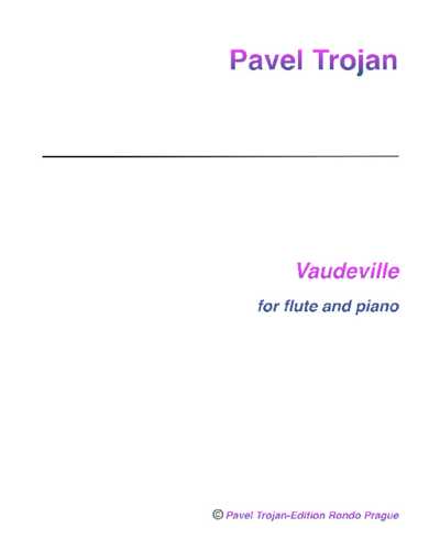 Vaudeville, op. 52 — Pavel Trojan