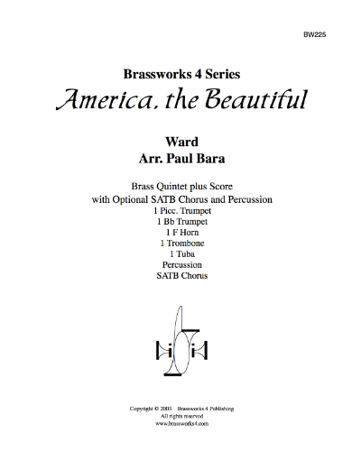 America, the Beautiful — Samuel Augustus Ward