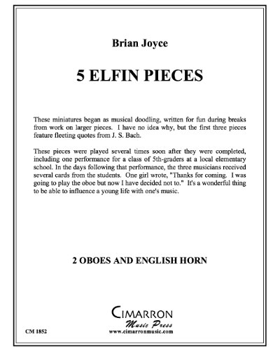 Five Elfin Pieces — Brian Joyce