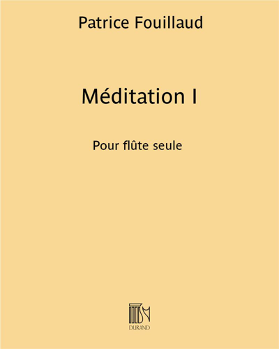 Méditation I — Patrice Fouillaud