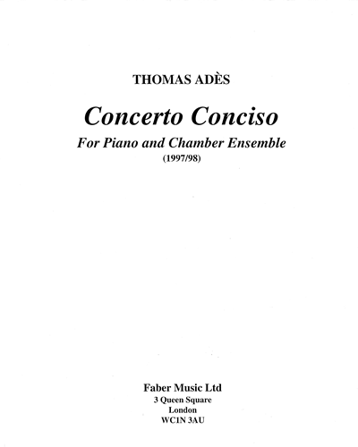 Concerto Conciso — Thomas Adès