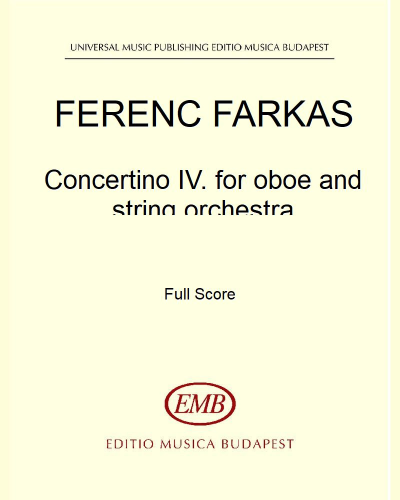 Concertino No. 4 — Ferenc Farkas