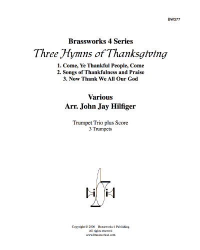 3 Hymns of Thanksgiving — 合集