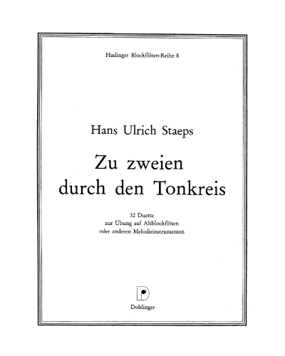 Zu zweien durch den Tonkreis — Hans Ulrich Staeps