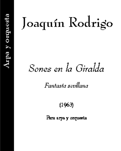 Sones en la Giralda — 罗德里戈