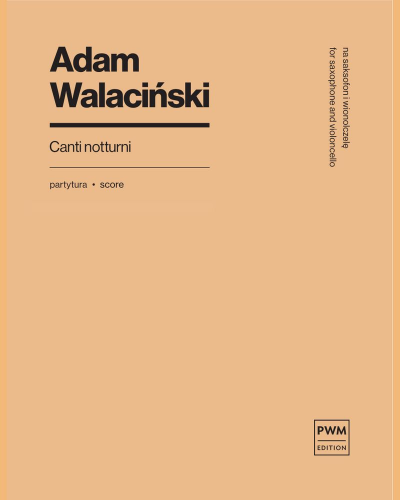 Canti Notturni — Adam Walaciński