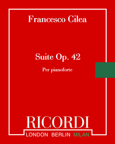 Suite (Old Style), op. 42 — Francesco Cilea