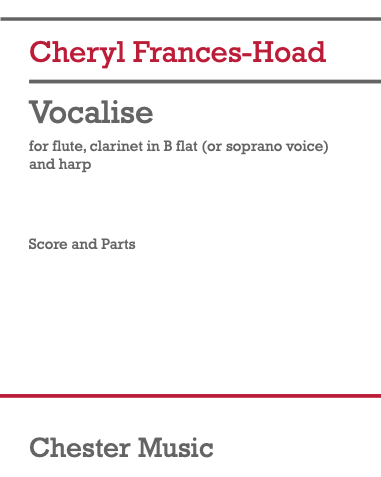 Vocalise — Cheryl Frances-Hoad