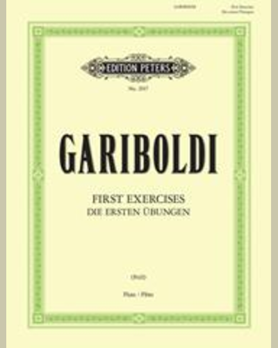 58 First Exercises for Flute — Giuseppe Gariboldi