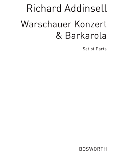 'Warschauer Konzert' & 'Barkarola' — Richard Addinsell