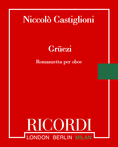 Grüezi — Niccolò Castiglioni