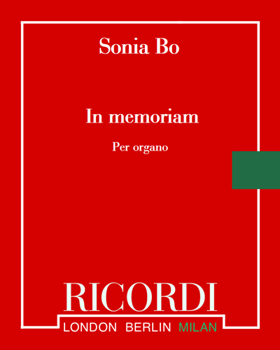 In memoriam — Sonia Bo