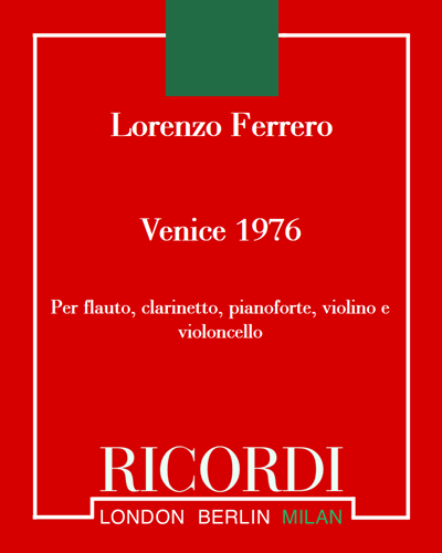 Venice 1976 — Lorenzo Ferrero
