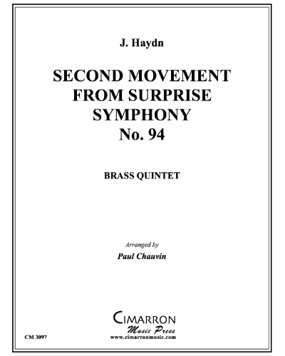 Andante (from 'Symphony No. 94 in G major, H. 1/94') — 海顿