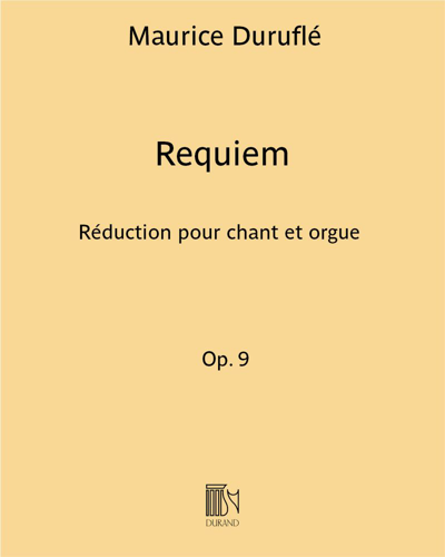 Requiem, op. 9 — 迪吕弗莱