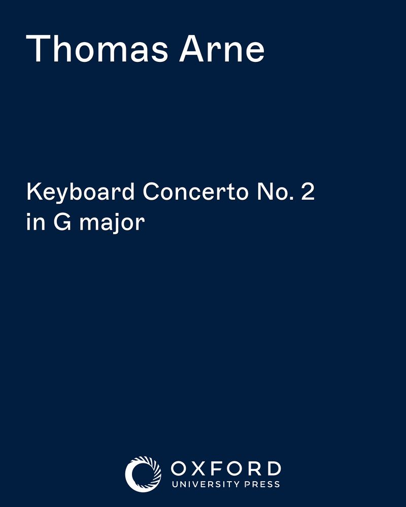Keyboard Concerto No. 2 in G major — 托马斯·阿恩