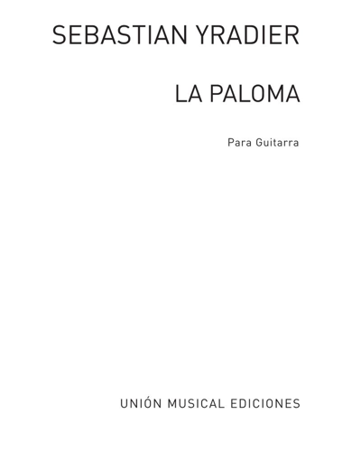 La paloma — Sebastián Iradier