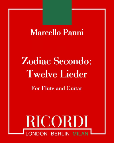 Zodiac Secondo: Twelve Lieder — Marcello Panni