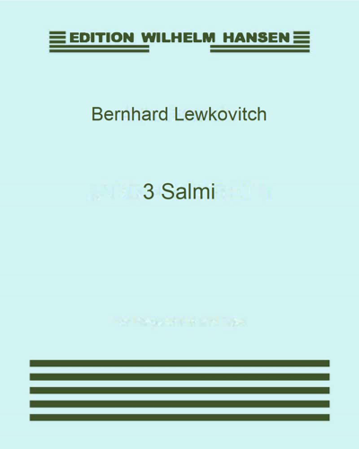 Salmi, op. 9 — Bernhard Lewkovitch