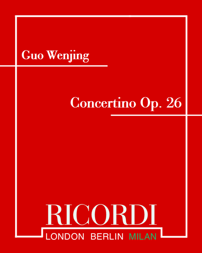 Concertino for Cello and Ensemble, op. 26 — 郭文景