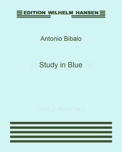 Study in Blue — Antonio Bibalo