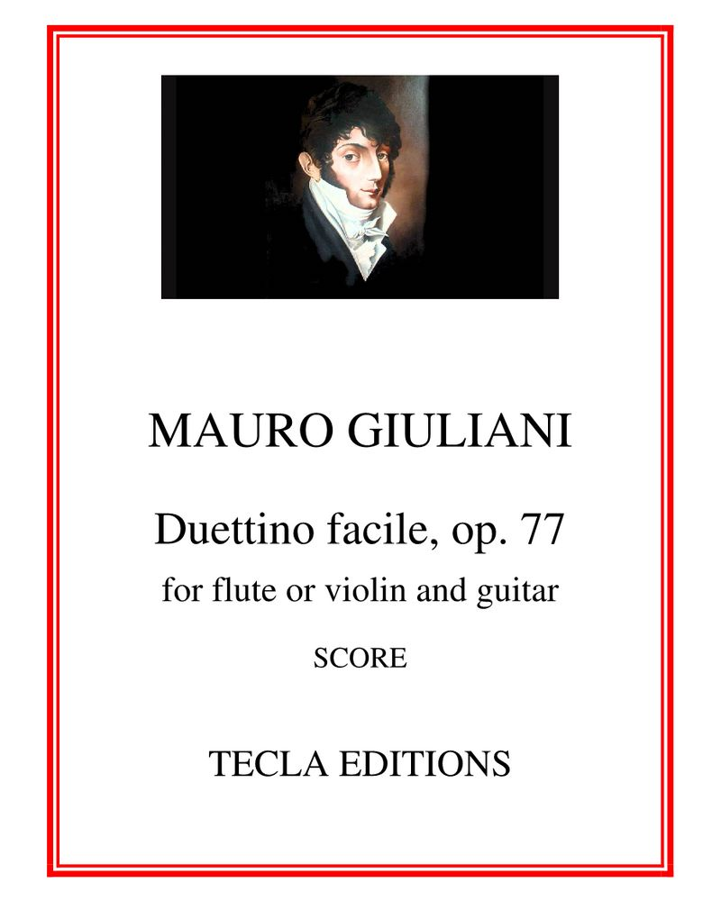 Duettino Facile, op. 77 — 毛罗·朱利亚尼