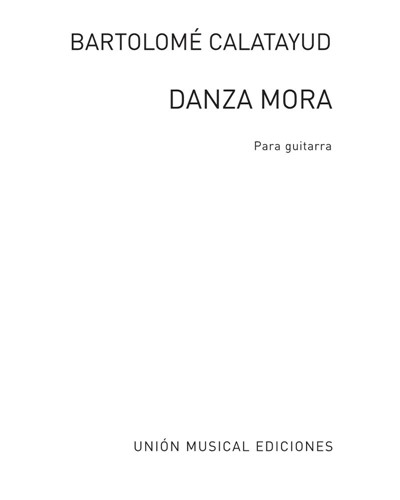 Danza mora — Bartolomé Calatayud
