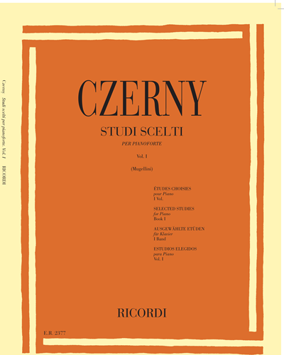 Selected Studies for Piano, Vol. 1 — 车尔尼