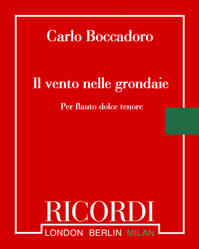 Il vento nelle grondaie — Carlo Boccadoro