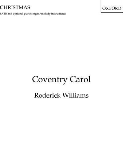 Coventry Carol — Roderick Williams