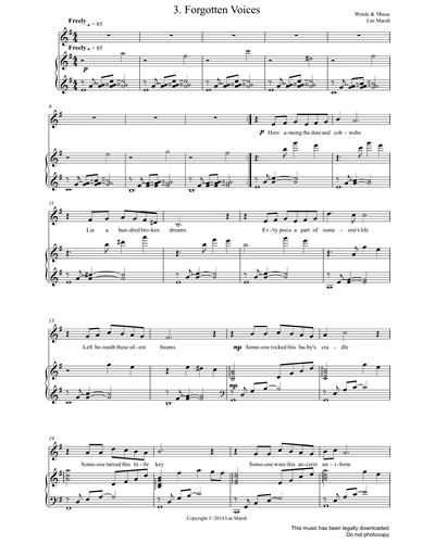 Forgotten Voices (from 'Forgotten Voices') — Lin Marsh