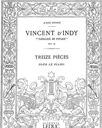 Tableaux De Voyage, op. 33 — 丹第