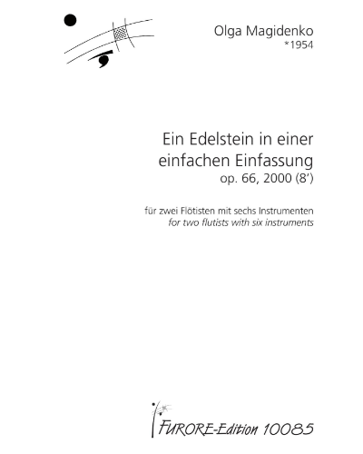 Ein Edelstein in einer einfachen Einfassung, op. 66 — Olga Magidenko