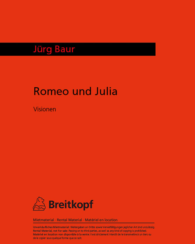 Romeo and Juliet — Jürg Baur