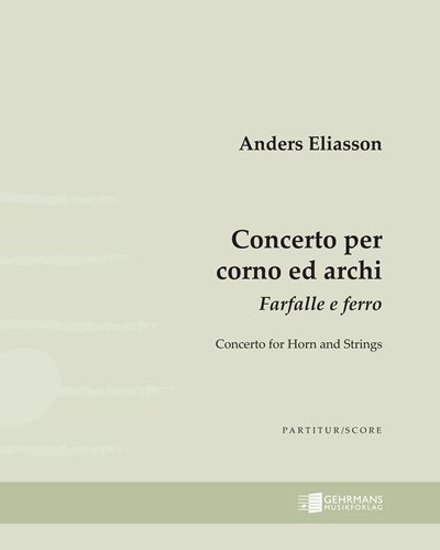 Concerto for Horn and Strings — Anders Eliasson