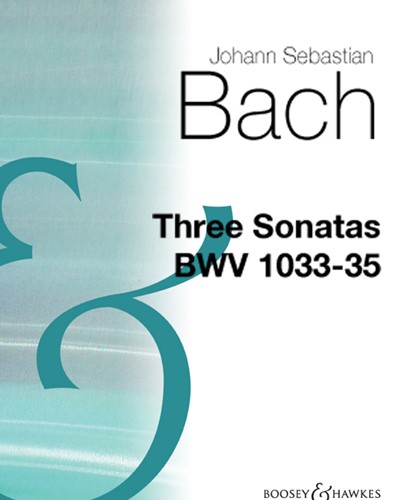Three Sonatas, BWV 1033-1035 — 巴赫